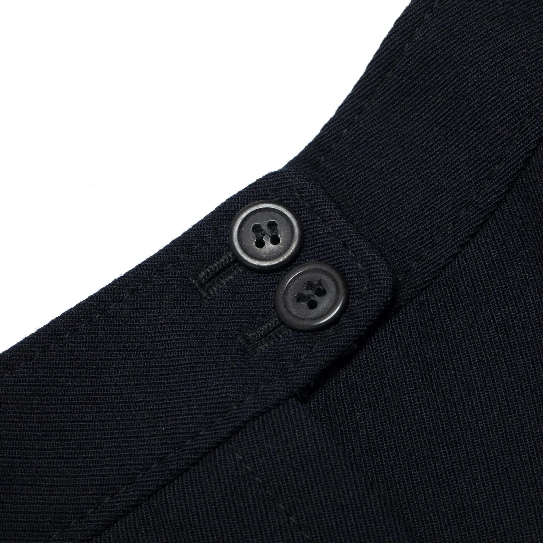 70s, Woolmark, Steep Diagonal Twill Weave, Clean Front, Structural