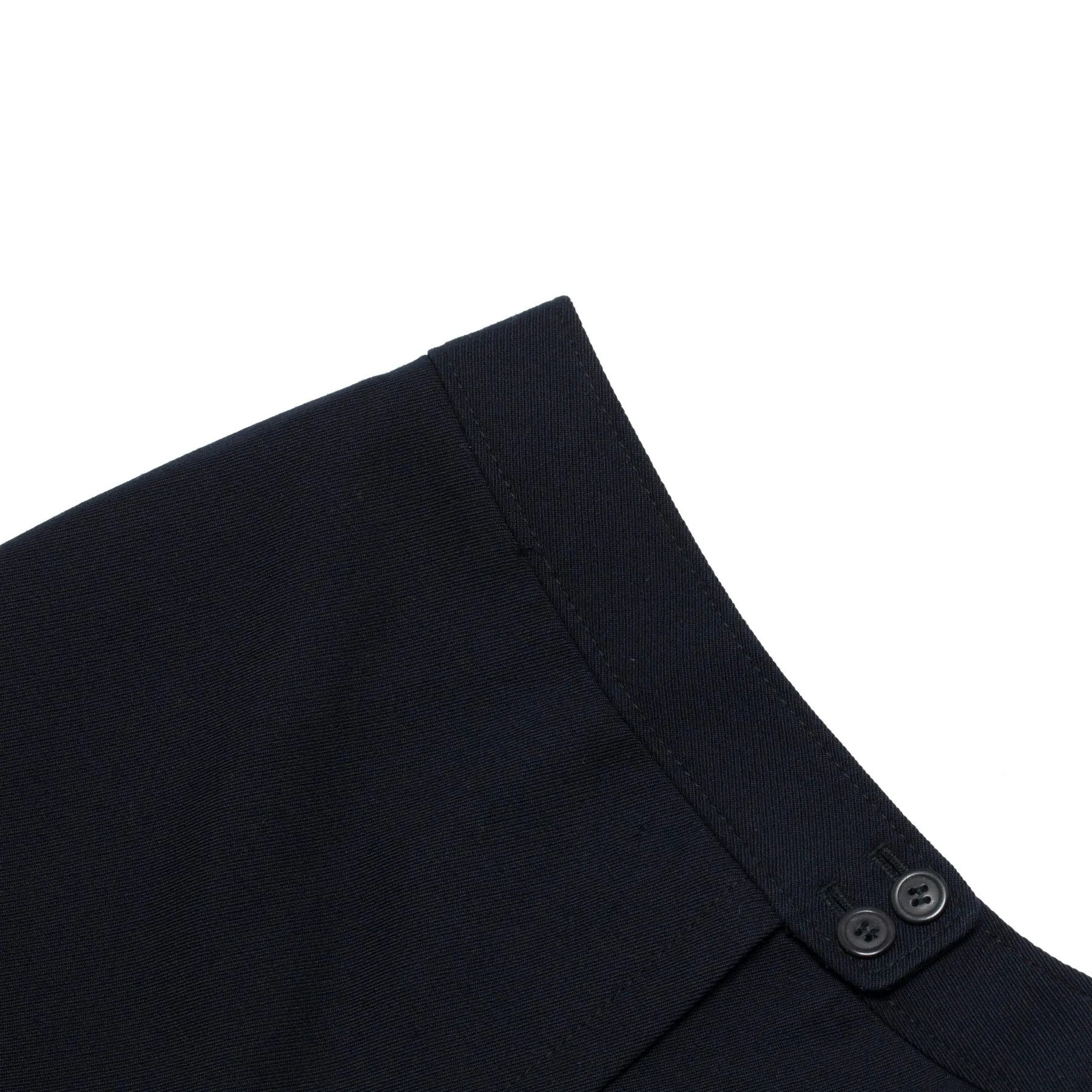 70s, Woolmark, Steep Diagonal Twill Weave, Clean Front, Structural