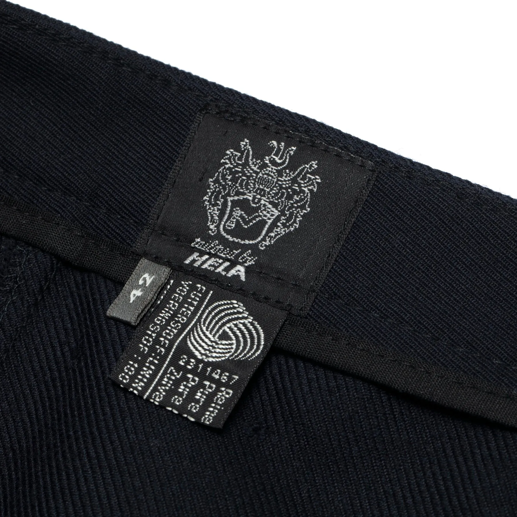 70s, Woolmark, Steep Diagonal Twill Weave, Clean Front, Structural