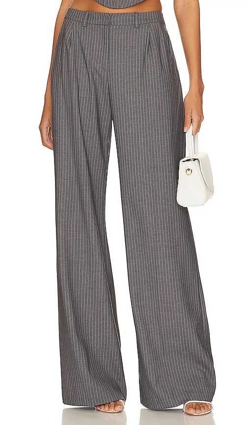 Amanda Uprichard Slater Pants in Grey