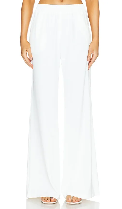 Amanda Uprichard Vera Pants in Ivory