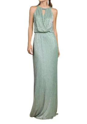 Andrea & Leo Couture - GRECIAN METALLIC DRESS
