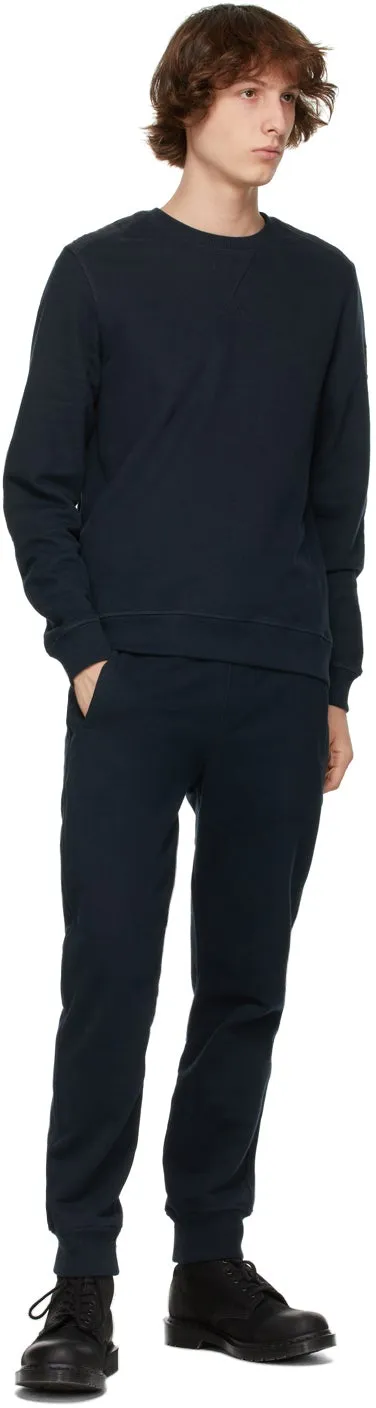 Belstaff Navy French Terry Lounge Pants