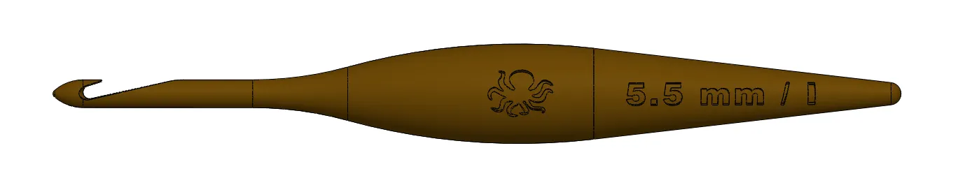 Burl - Ergonomic Crochet Hook