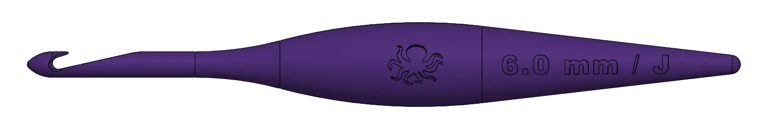 Burl - Ergonomic Crochet Hook