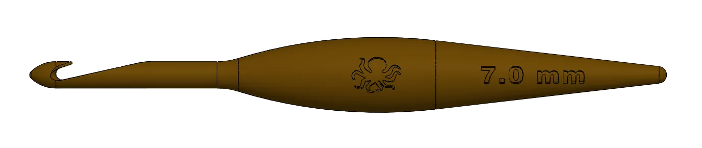 Burl - Ergonomic Crochet Hook