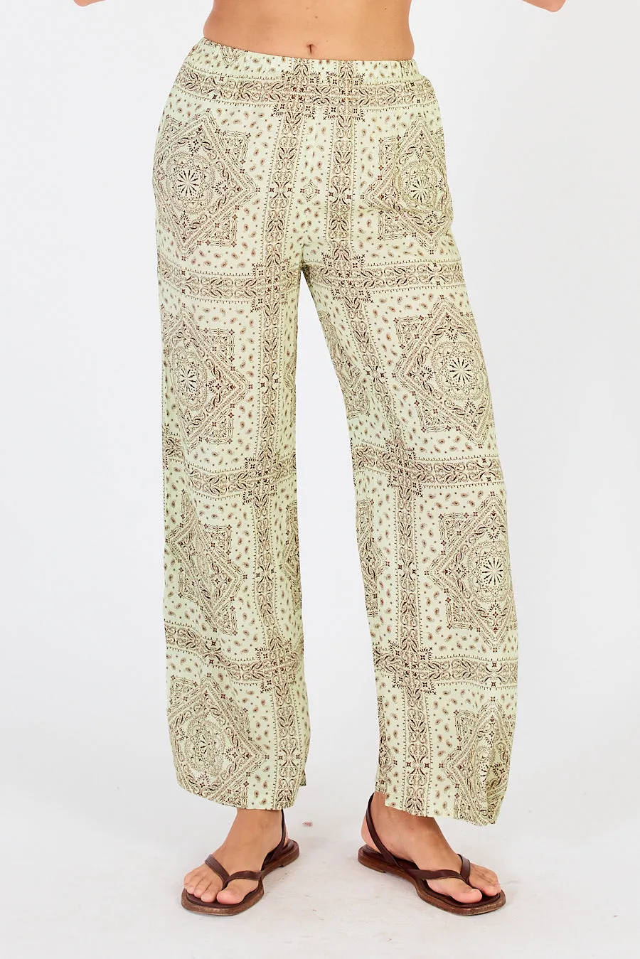Cowgirl Surfer Nudo Pant Mint