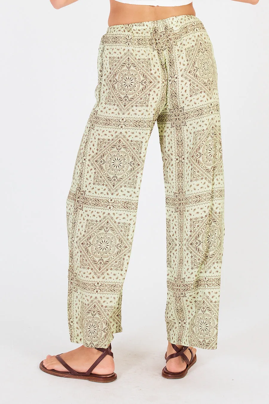 Cowgirl Surfer Nudo Pant Mint