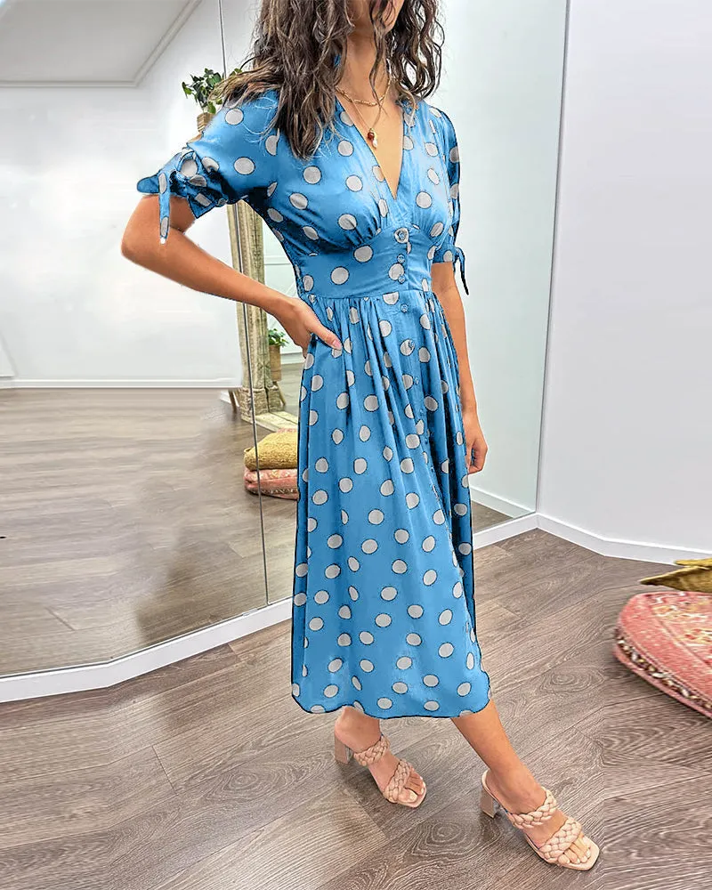 Daisy | Stylish Dress with Contemporary Dot Design