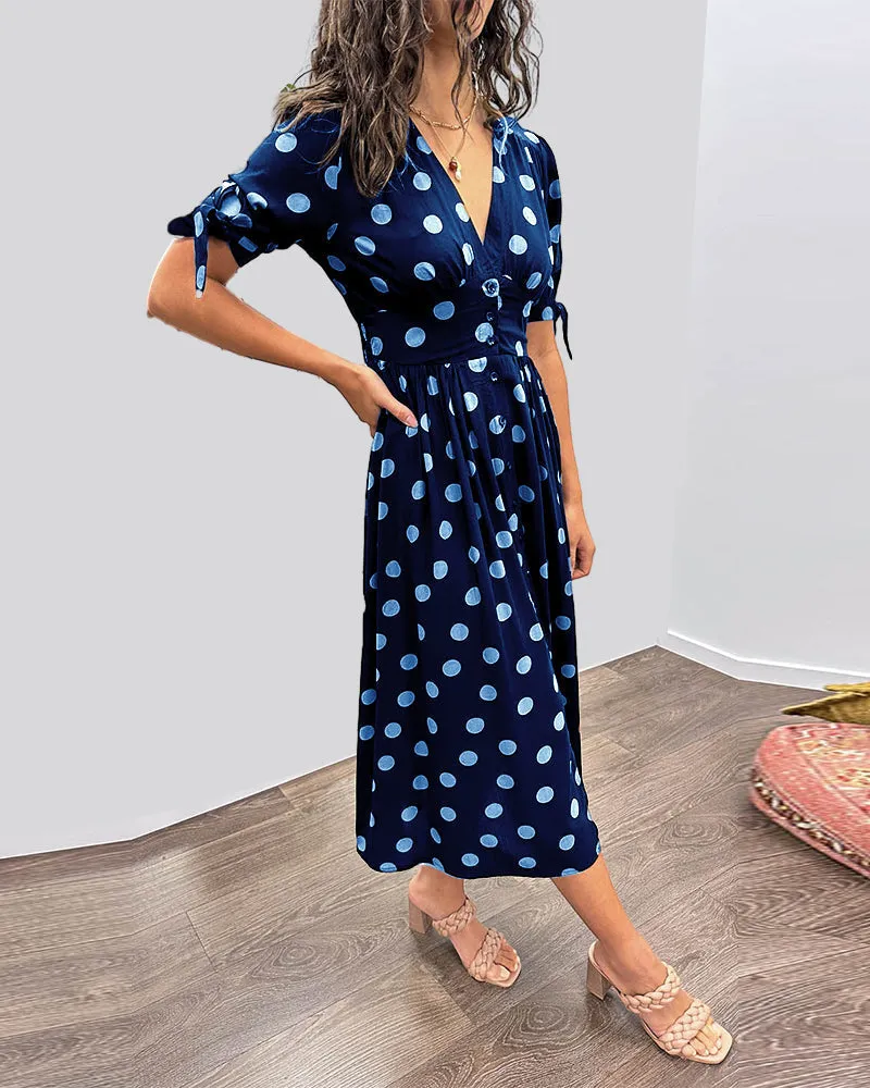 Daisy | Stylish Dress with Contemporary Dot Design