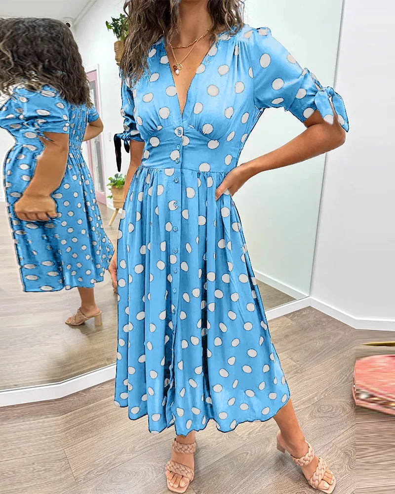 Daisy | Stylish Dress with Contemporary Dot Design