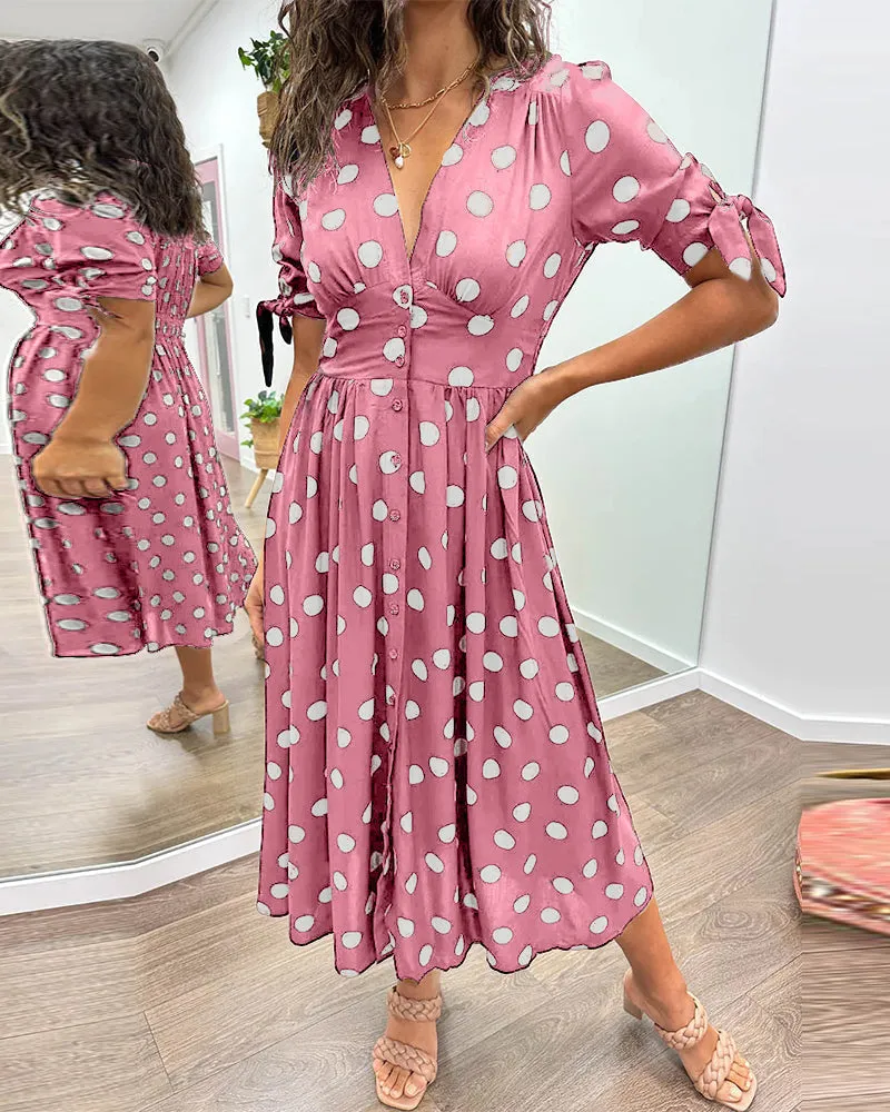Daisy | Stylish Dress with Contemporary Dot Design