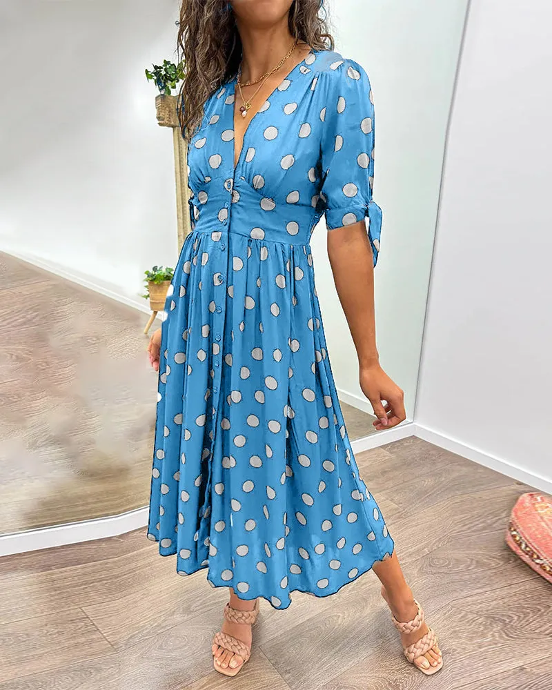 Daisy | Stylish Dress with Contemporary Dot Design