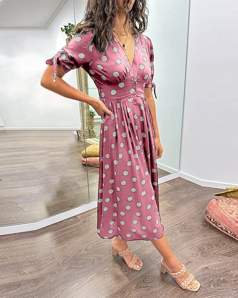 Daisy | Stylish Dress with Contemporary Dot Design