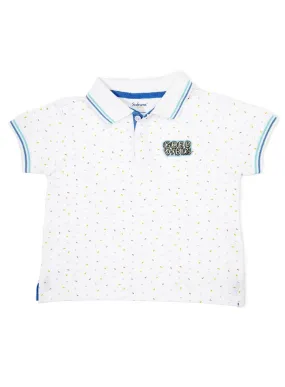 Good Vibes Pique Polo Tee