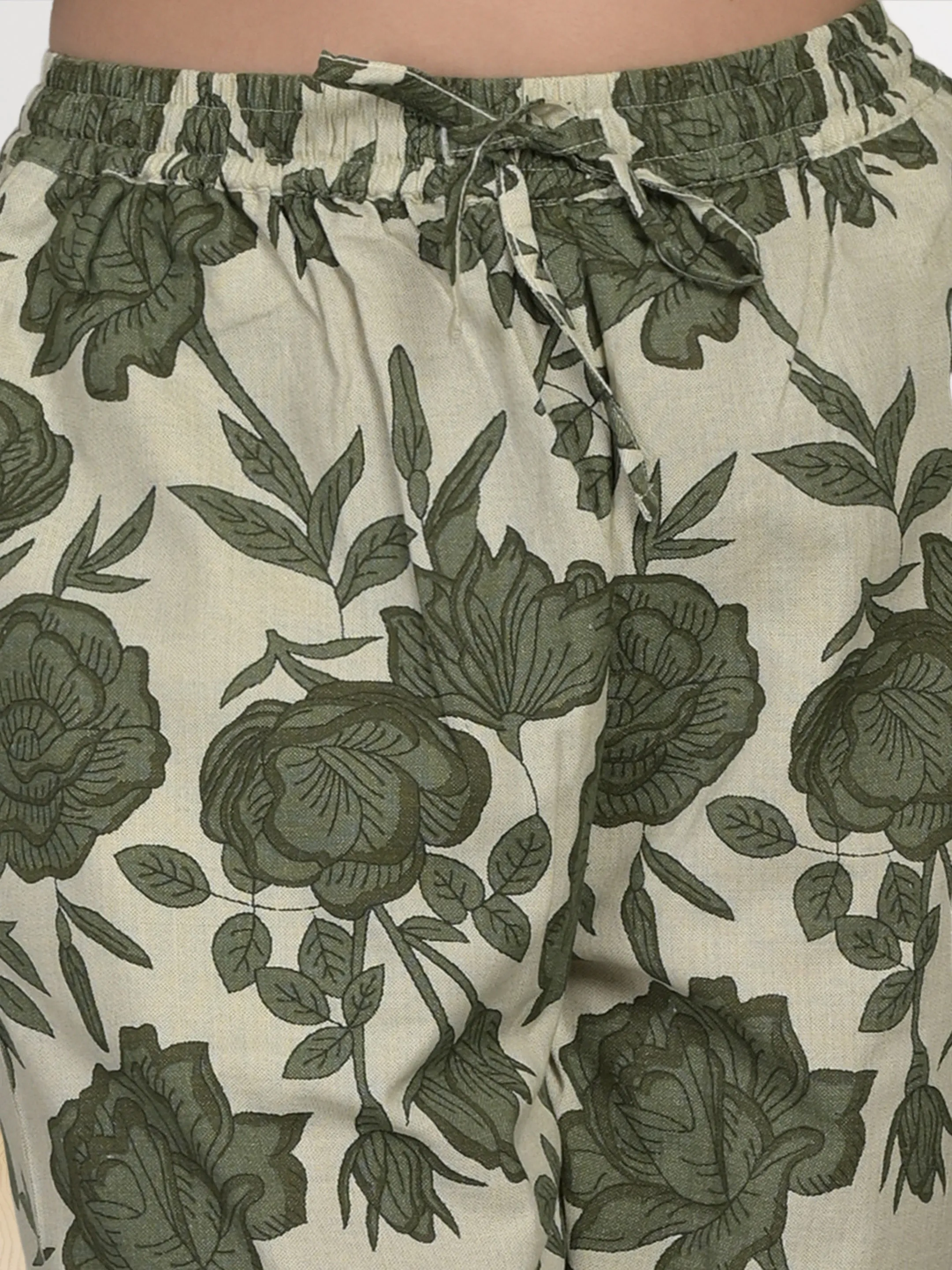 Green Printed KZ Co-Ord Set