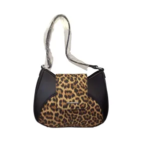 Leopard Patchwork Crossbody Bag