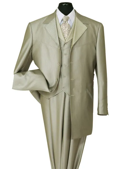 Milano Moda 2912V-BE Mens Suit