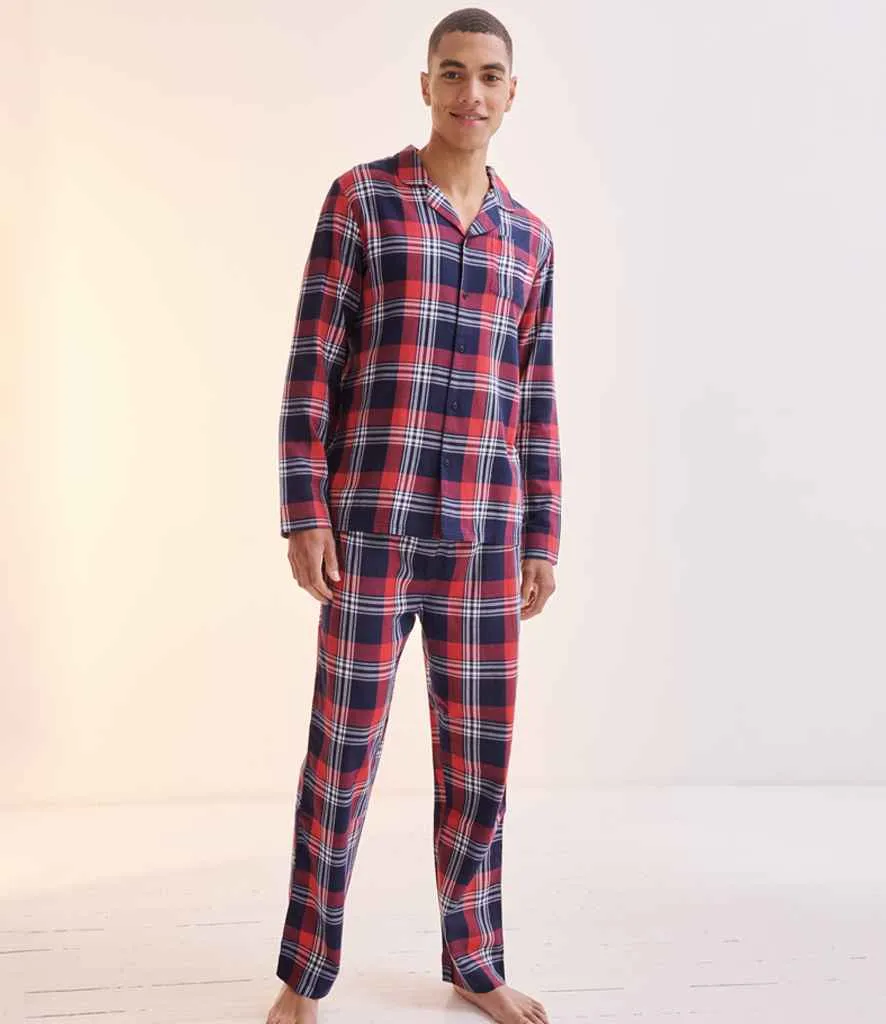 SF Clothing Tartan Lounge Set | Red/Navy