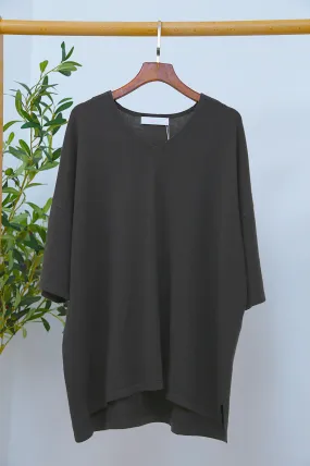Smith Boxy Knit Top Brown (Restock)