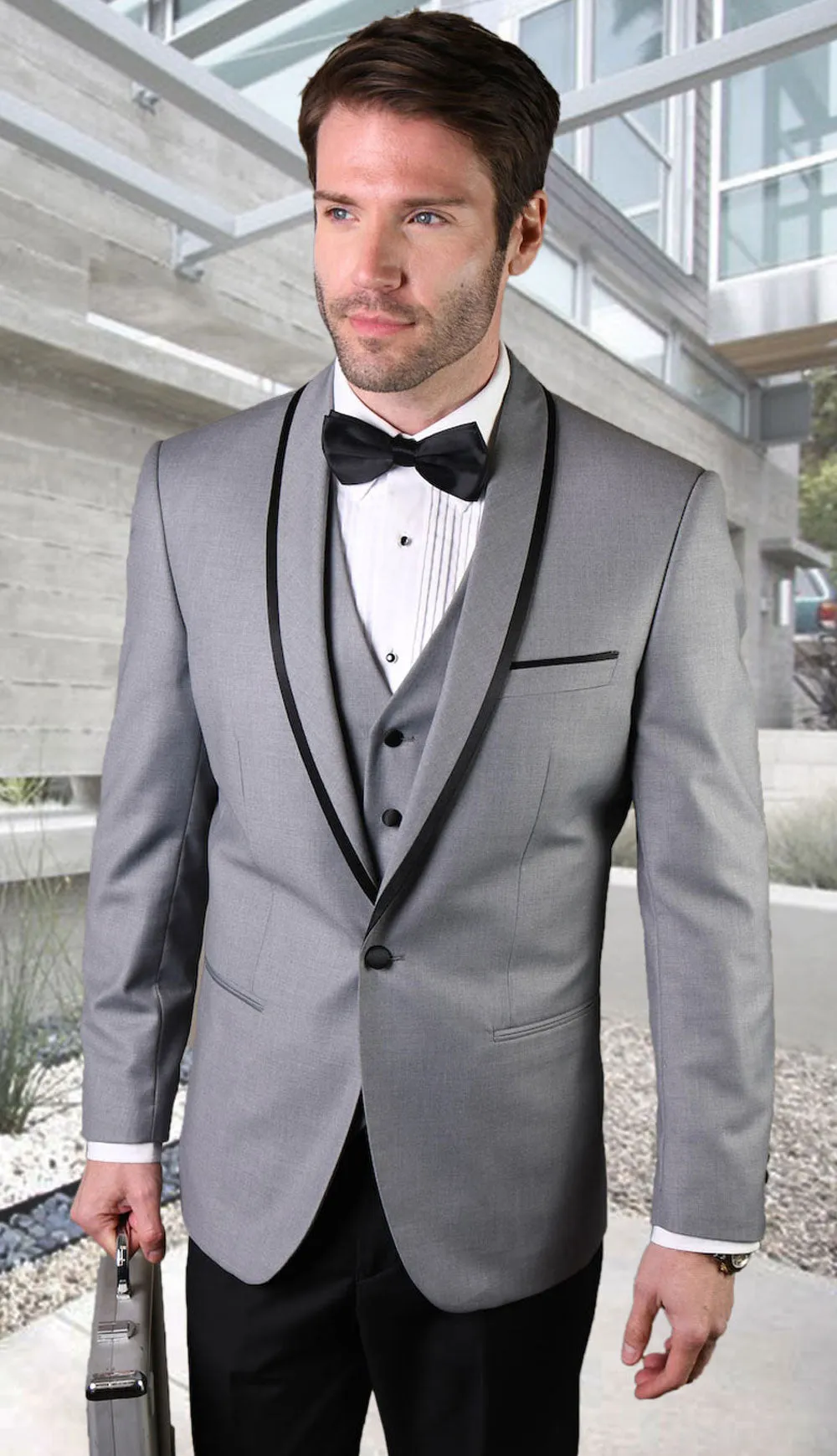 Statement  GENOVA-GY Mens Suit