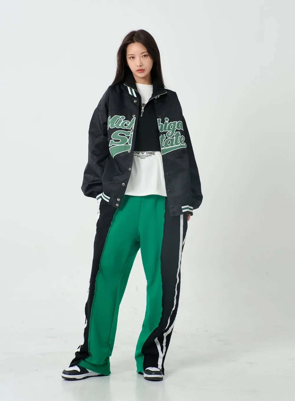Three Color Training Wide Pants IO12