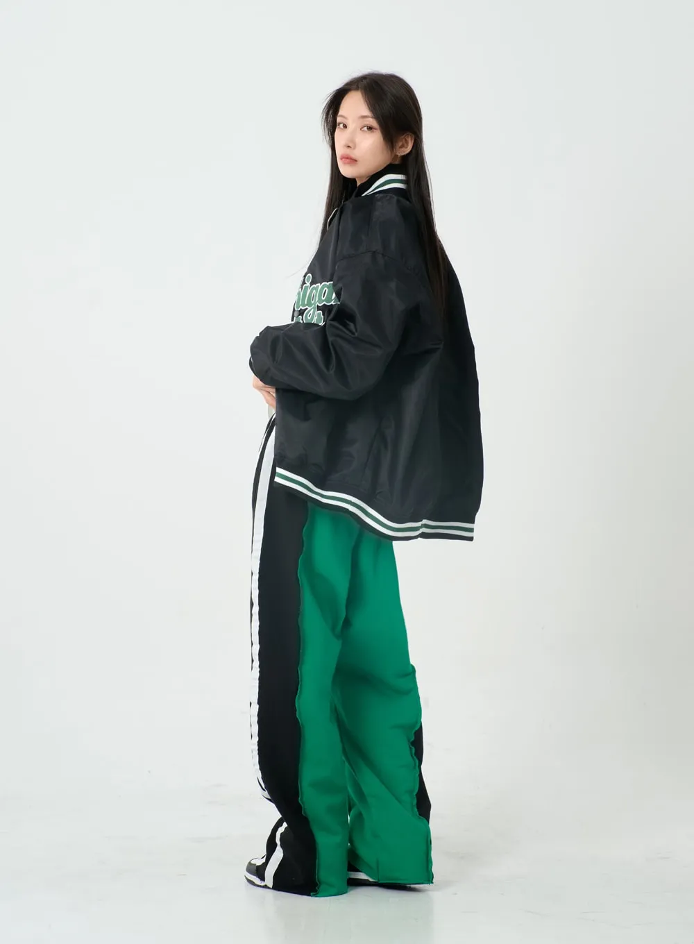 Three Color Training Wide Pants IO12