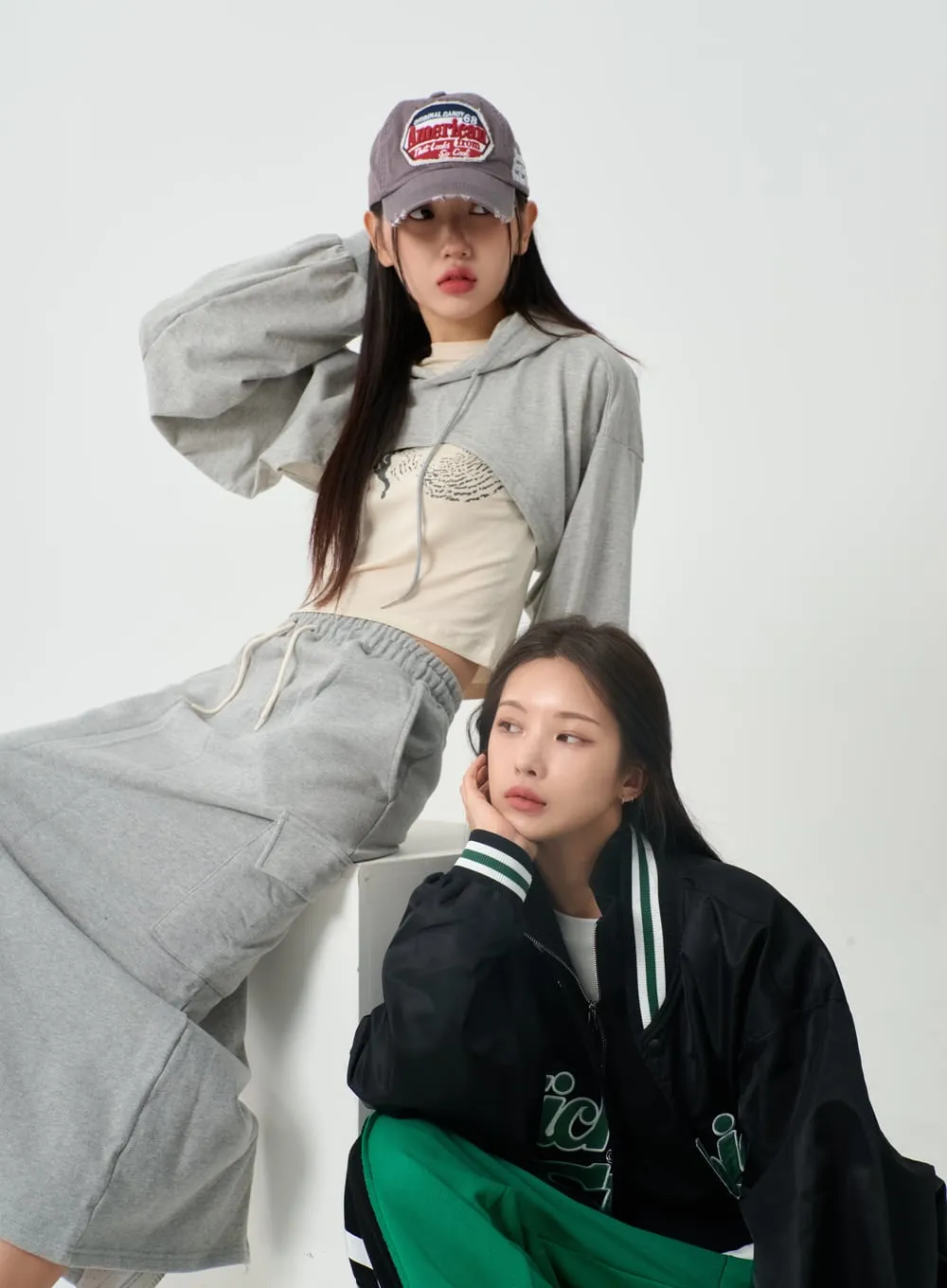 Three Color Training Wide Pants IO12