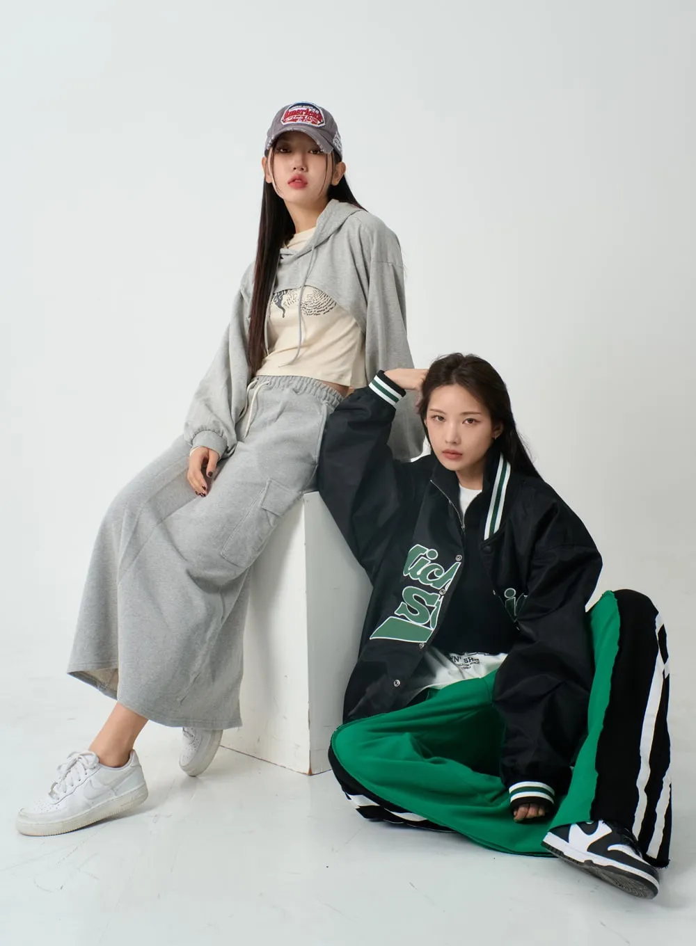 Three Color Training Wide Pants IO12